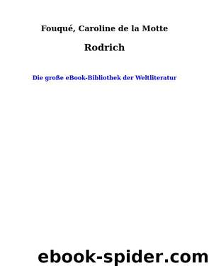 Rodrich by Fouqué Caroline de la Motte