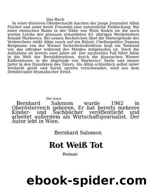 Rot Weiß Tot by Salomon Bernhard