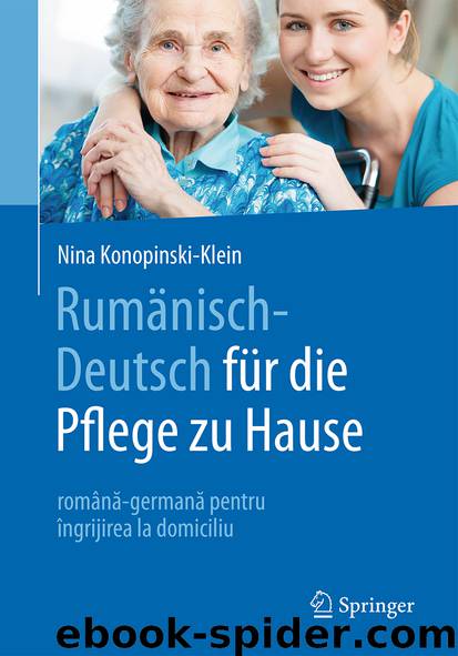 Rumänisch-Deutsch für die Pflege zu Hause by Nina Konopinski-Klein