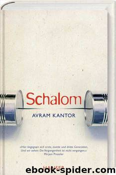 Schalom by Carl Hanser Verlag