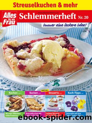 Schlemmerheft Nr. 20 by Alles für die Frau