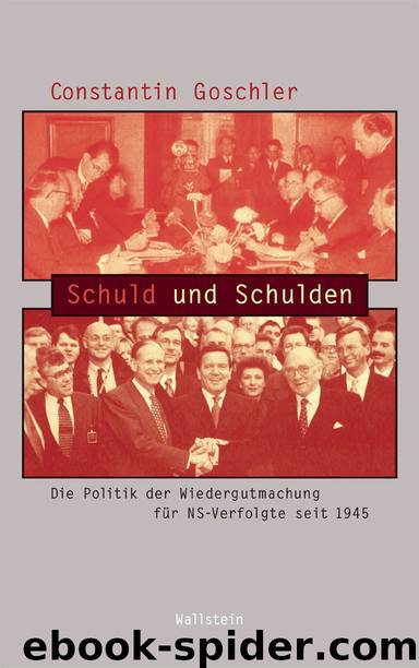 Schuld und Schulden (B00F4IEW48) by Constantin Goschler