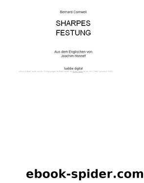 Sharpes Festung by Bernard Cornwell