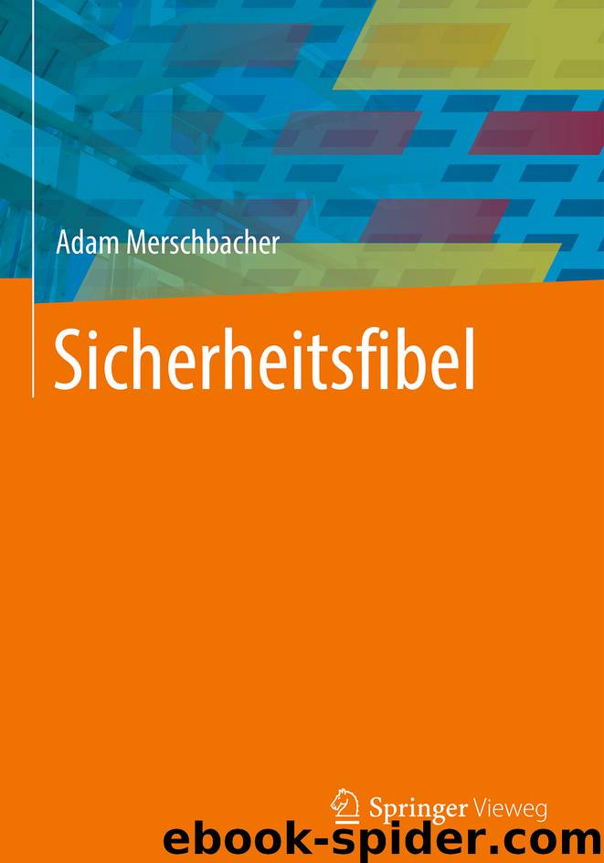 Sicherheitsfibel by Adam Merschbacher