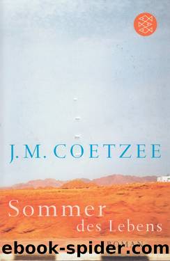 Sommer des Lebens by Coetzee J.M