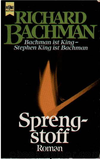 Sprengstoff by Stephen King