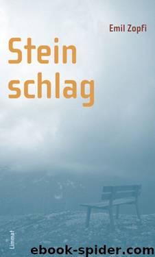 Steinschlag (German Edition) by Zopfi Emil