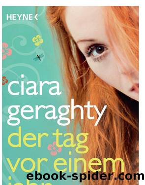 Tag vor einem Jahr by C Geraghty