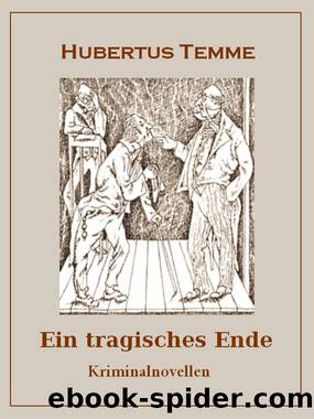 Temme, Hubertus: Ein tragisches Ende by Temme