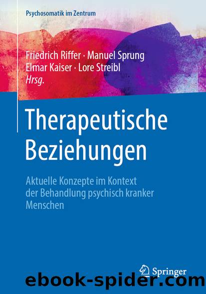 Therapeutische Beziehungen by Unknown