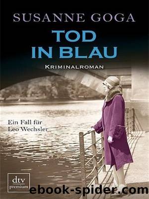 Tod in Blau by Susanne Goga