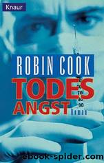 Todesangst by Cook Robin