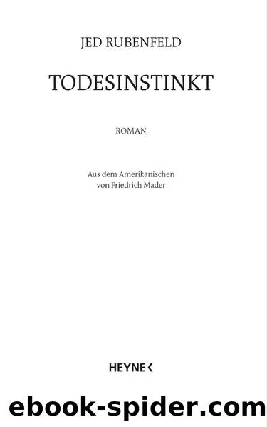 Todesinstinkt by Heyne