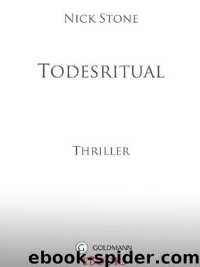 Todesritual: Thriller (German Edition) by Nick Stone