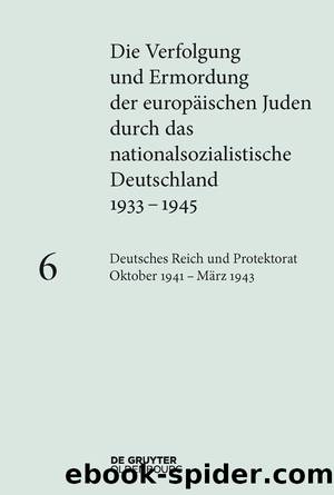 Verfolgung und Ermordung der Juden 1933â1945 by Susanne Heim