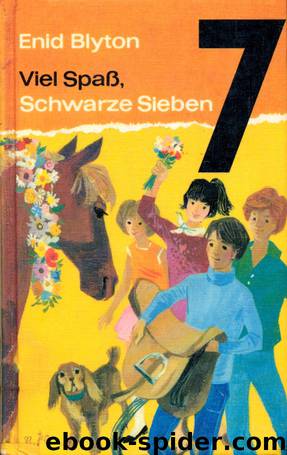 Viel Spaß, Schwarze Sieben by Blyton Enid