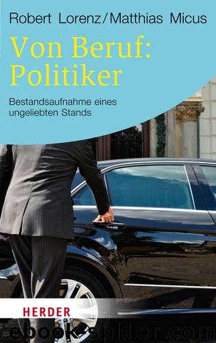 Von Beruf: Politiker by Matthias Micus