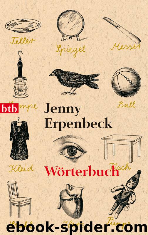 Wörterbuch by Jenny Erpenbeck