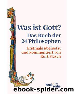 Was ist Gott?: Das Buch der 24 Philosophen (German Edition) by Kurt Flasch