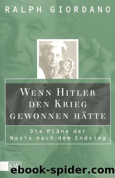 Wenn Hitler den Krieg gewonnen hätte (B00YO1W82O) by Ralph Giordano