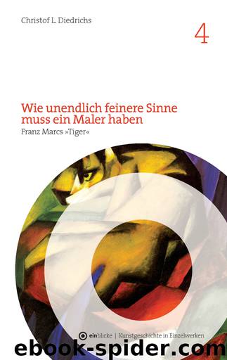 Wie unendlich feinere Sinne muss ein Maler haben by Christof L. Diedrichs