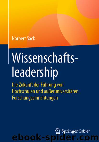 Wissenschaftsleadership by Norbert Sack