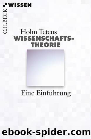 Wissenschaftstheorie by Tetens Holm