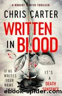 Written in Blood by Carter Chris