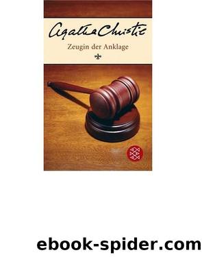 Zeugin der Anklage by Agatha Christie