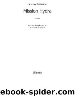 1-Mission Hydra by Robinson Jeremy