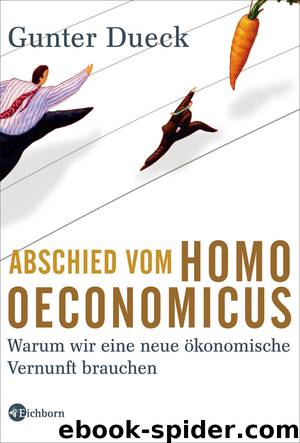 Abschied vom Homo Oeconomicus by Gunter Dueck