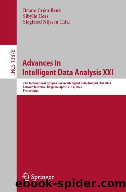 Advances in Intelligent Data Analysis XXI by Unknown