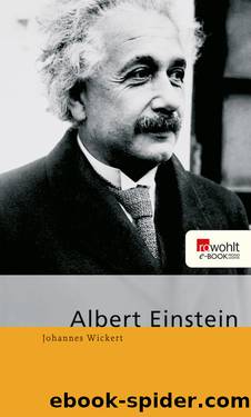 Albert Einstein by Johannes Wickert