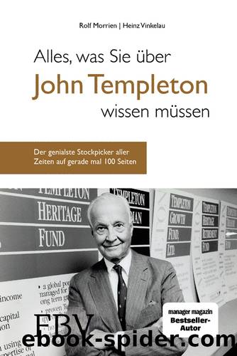 Alles, was Sie Ã¼ber John Templeton wissen mÃ¼ssen by Rolf Morrien | Heinz Vinkelau