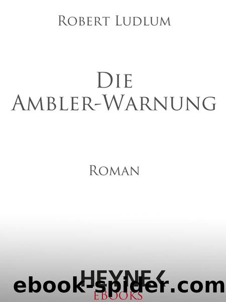 Ambler-Warnung by Ludlum R