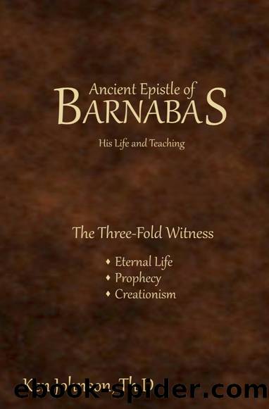Ancient Epistle of Barnabas by Ken Johnson