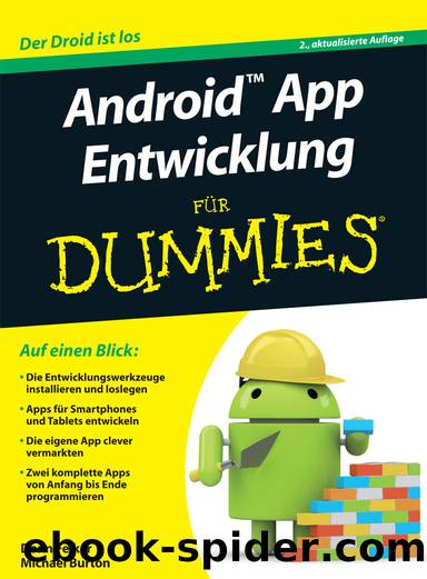 Android App Entwicklung für Dummies by Burton Michael Felker Donn