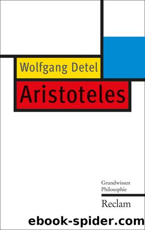 Aristoteles: Grundwissen Philosophie by Wolfgang Detel