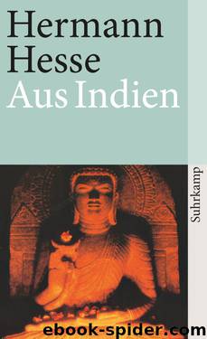 Aus Indien by Hesse Hermann