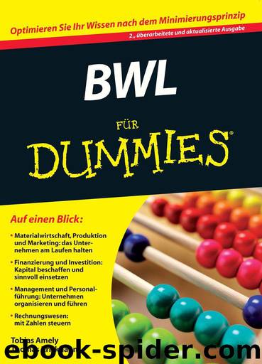 BWL für Dummies (German Edition) by Amely Tobias & Krickhahn Thomas