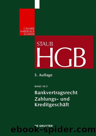 Bankvertragsrecht, Teil 12 by Grundmann Stefan;Renner Moritz