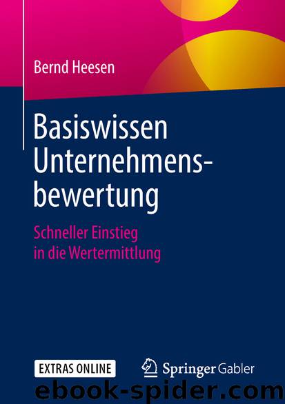 Basiswissen Unternehmensbewertung by Bernd Heesen