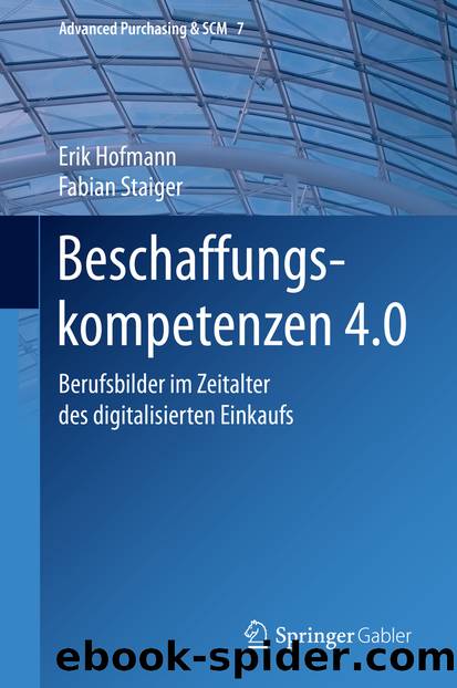 Beschaffungskompetenzen 4.0 by Erik Hofmann & Fabian Staiger