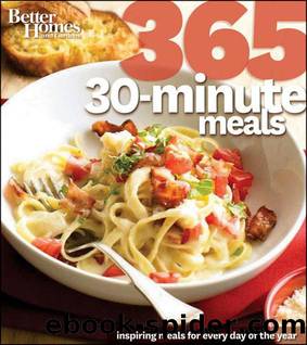 Better Homes & Gardens 365 30-Minute Meals by Better Homes & Gardens