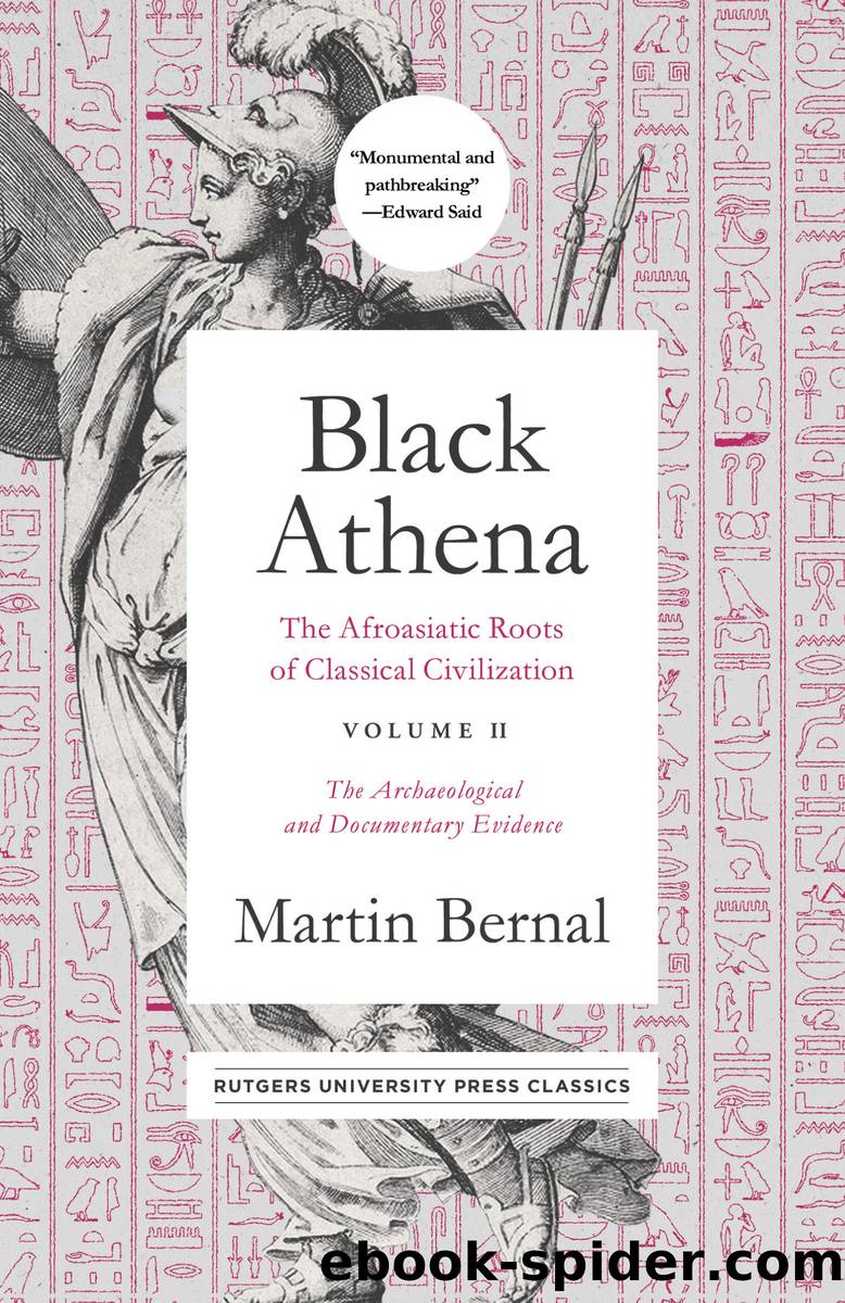 Black Athena by Martin Bernal