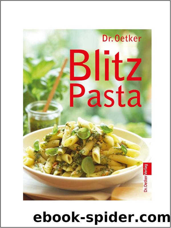 Blitz Pasta by Dr. Oetker