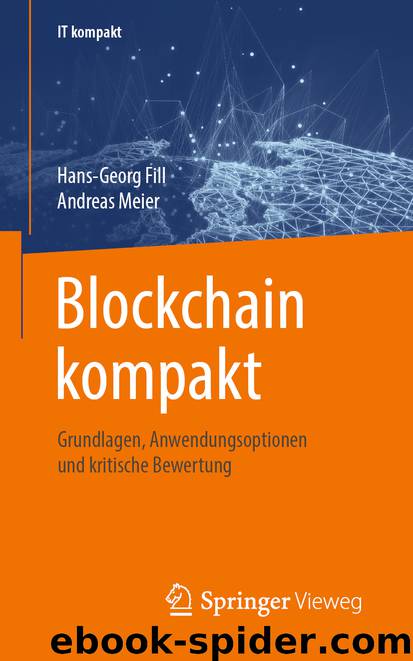 Blockchain kompakt by Hans-Georg Fill & Andreas Meier