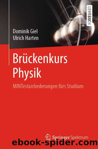 Brückenkurs Physik by Dominik Giel & Ulrich Harten