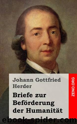 Briefe zur Beförderung der Humanität by Johann Gottfried Herder