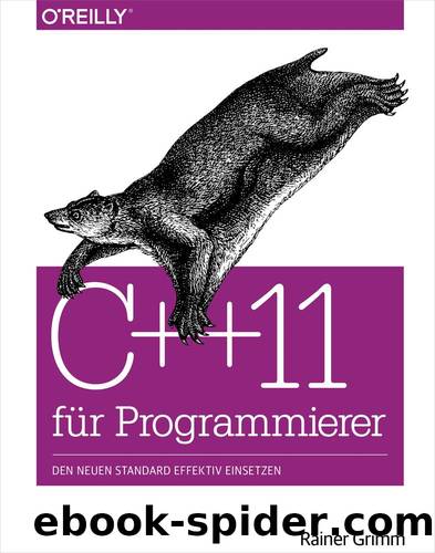C++11 fÃ¼r Programmierer by Rainer Grimm